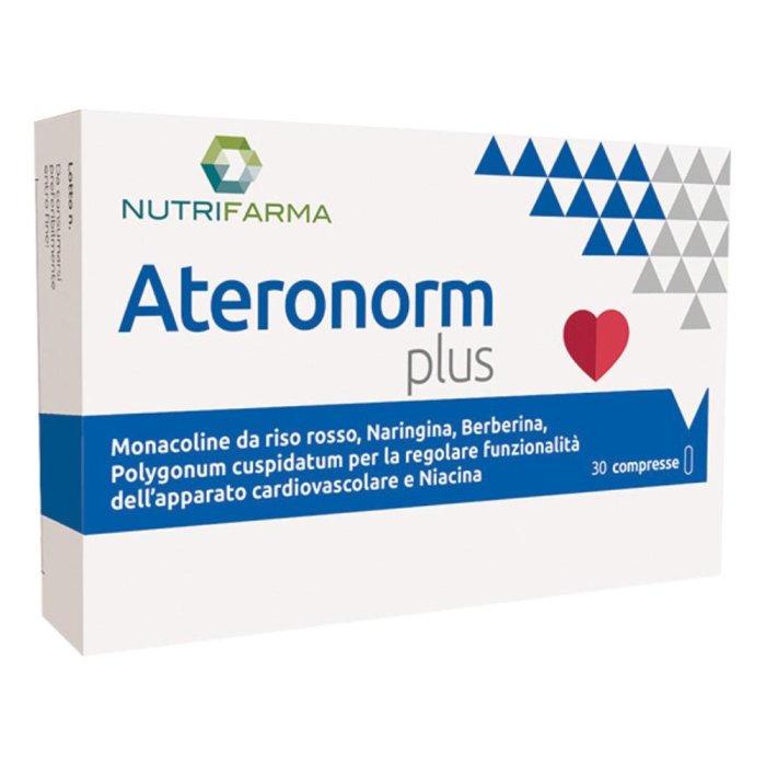 Ateronorm Plus Integratore per Colesterolo e Trigliceridi 30 Capsule
