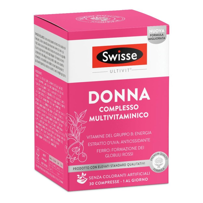 Swisse Multivitaminico Donna 30 Compresse