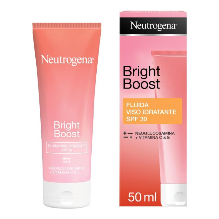Neutrogena Bright Boost - Crema Idratante Viso con Protezione SPF30 50 ml