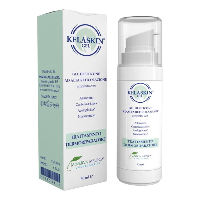 Kelaskin Gel 30 ml gel di silicone cicatrizzante, schiarente e lenitivo