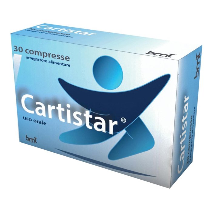 Cartistar - Integratore Alimentare per la Funzionalità Articolare e la Protezione Cellulare 30 compresse
