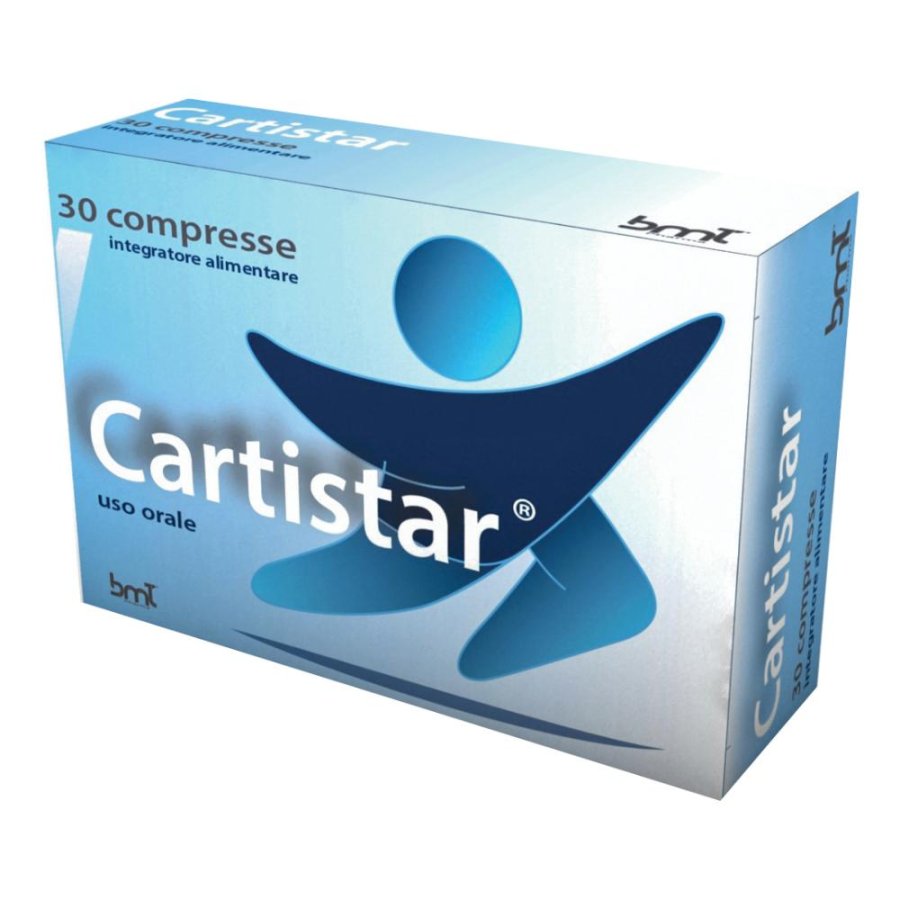 Cartistar - Integratore Alimentare per la Funzionalità Articolare e la Protezione Cellulare 30 compresse Cartistar - Integratore Alimentare per la Funzionalità Articolare e la Protezione Cellulare 30 compresse