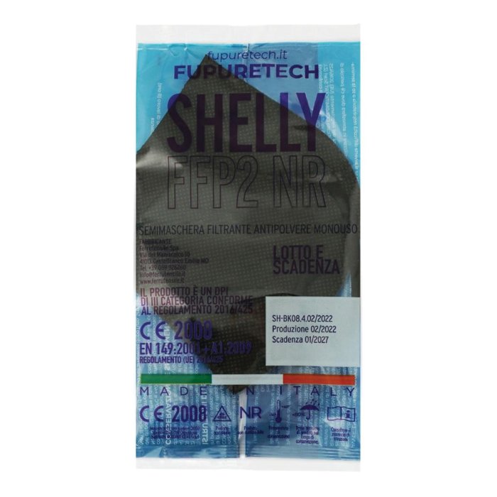 FUPURETECH SHELLY FFP2 NR NE