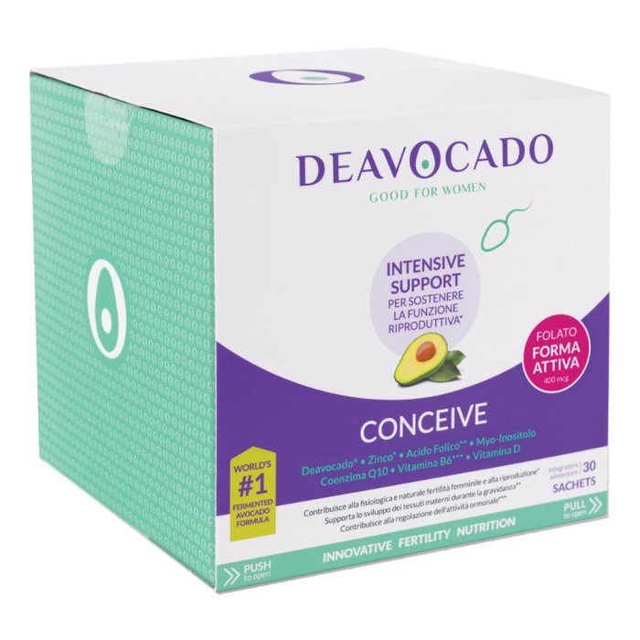 Pecten Deavocado - Conceive Integratore per il Benessere Femminile 30 bustine