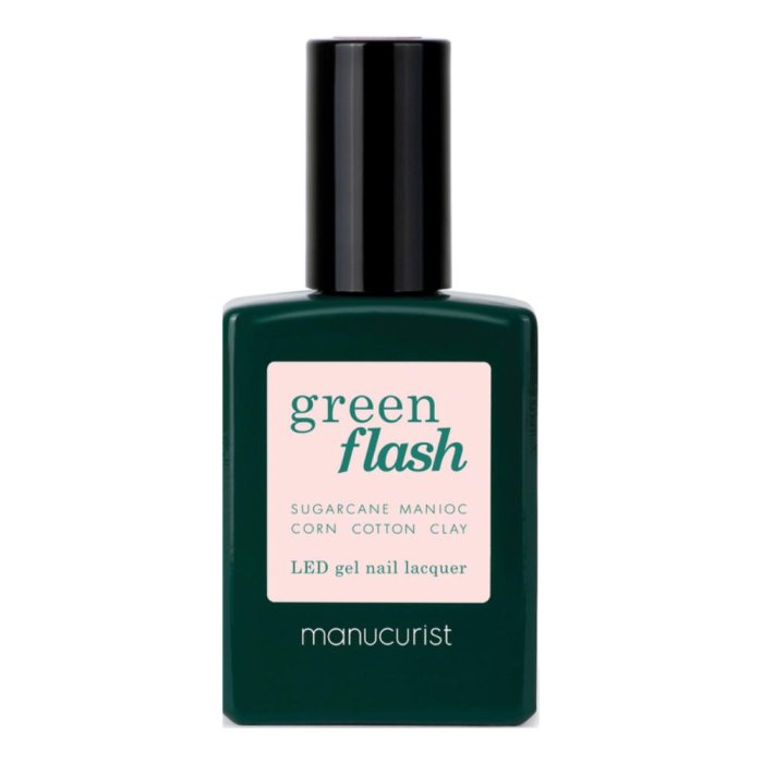Manucurist Green Smalto Unghie Naturale Hortencia Rosa Pastello Vegan 9-Free Lunga Durata