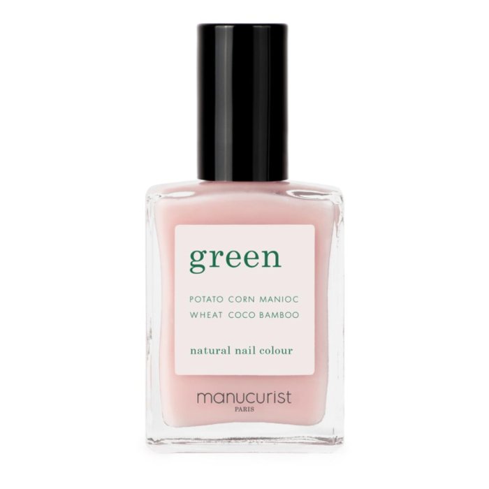 Manucurist Green Smalto per Unghie Hortencia Rosa Pastello a Base di Ingredienti Naturali, Vegan e Cruelty Free 15 ml