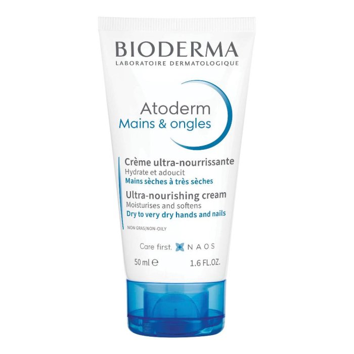 Bioderma Atoderm Mains Crema Mani E Unghie Pelle Secca 50ml