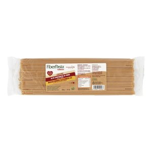 FiberPasta Linguine Integrali ad Alto Contenuto di Fibre 400 g – Pasta a Basso Indice Glicemico
