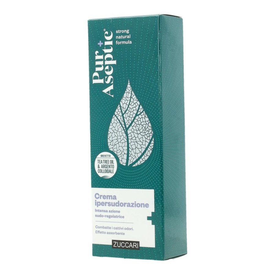 Puraseptic crema ipersudorazione - crema antitraspirante per mani, piedi e ascelle