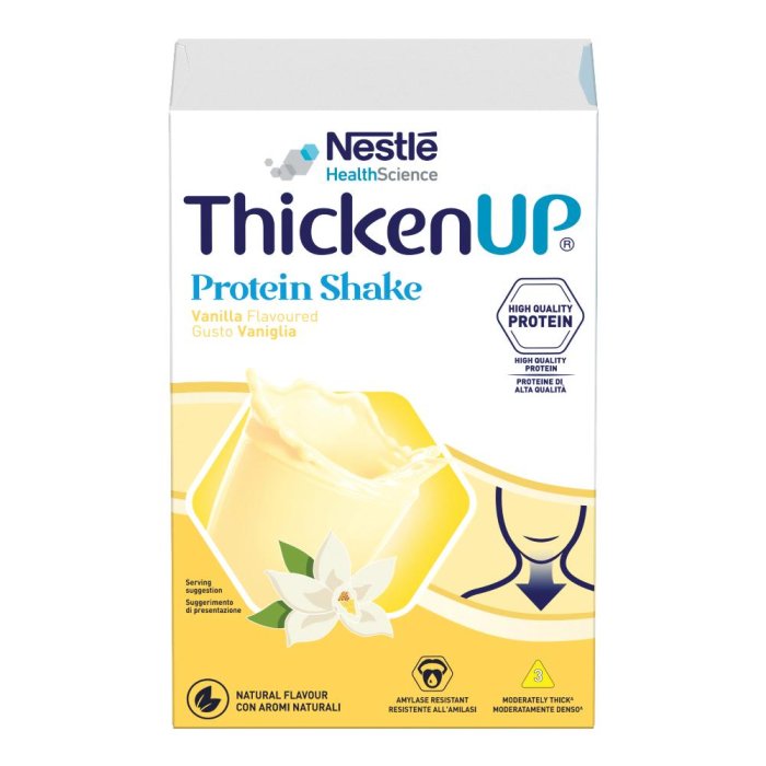 ThickenUp Protein Shake 10 bustine - preparato proteico in bustine per bevande addensate