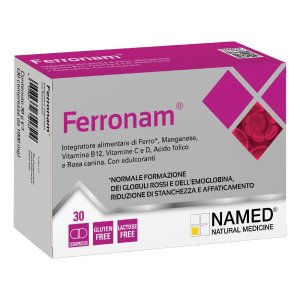 Named Ferronam Integratore Alimentare Stanchezza e Affaticamento 30 compresse