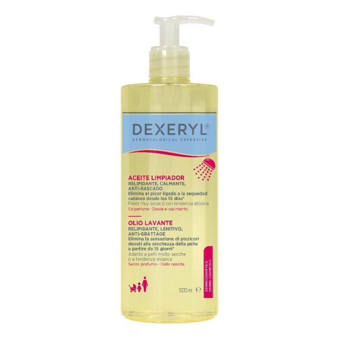 Dexeryl Olio Detergente lavante Corpo/Viso 500ml