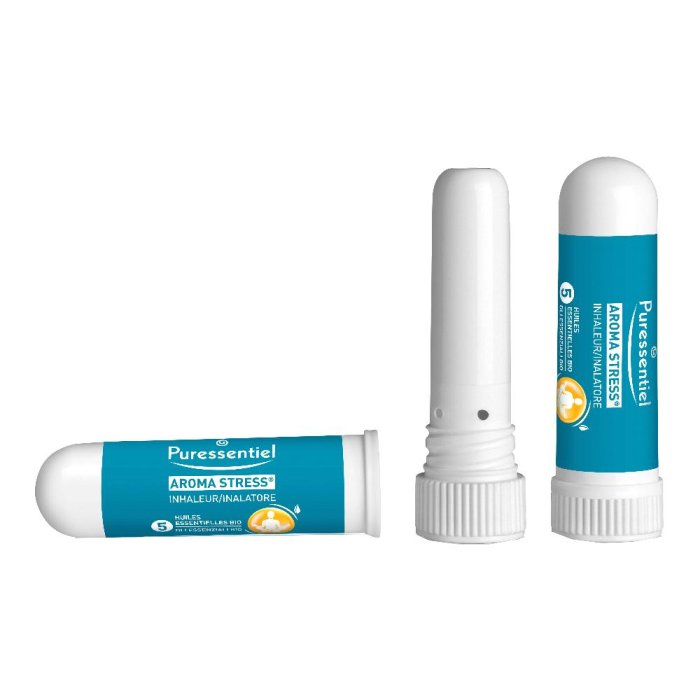 Puressentiel Aroma Stress - Inalatore con 5 oli essenziali 1ml