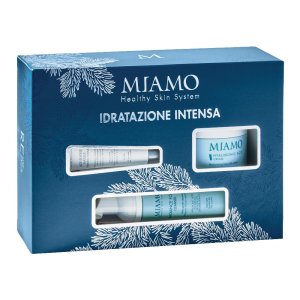 Miamo Healthy Skin System Cofanetto Regalo Xmas Idratazione Intensa con Crema Viso Detergente e Maschera