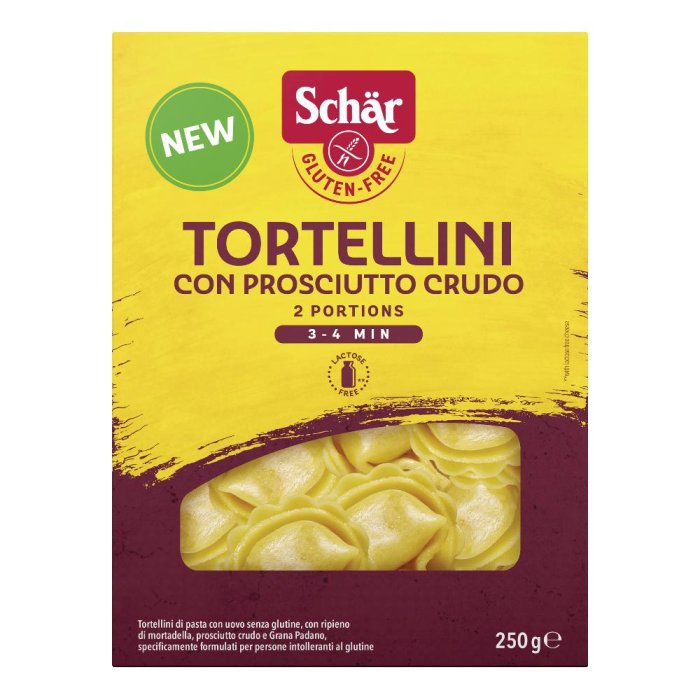Schar Tortellini al Prosciutto Crudo Senza Glutine 250g