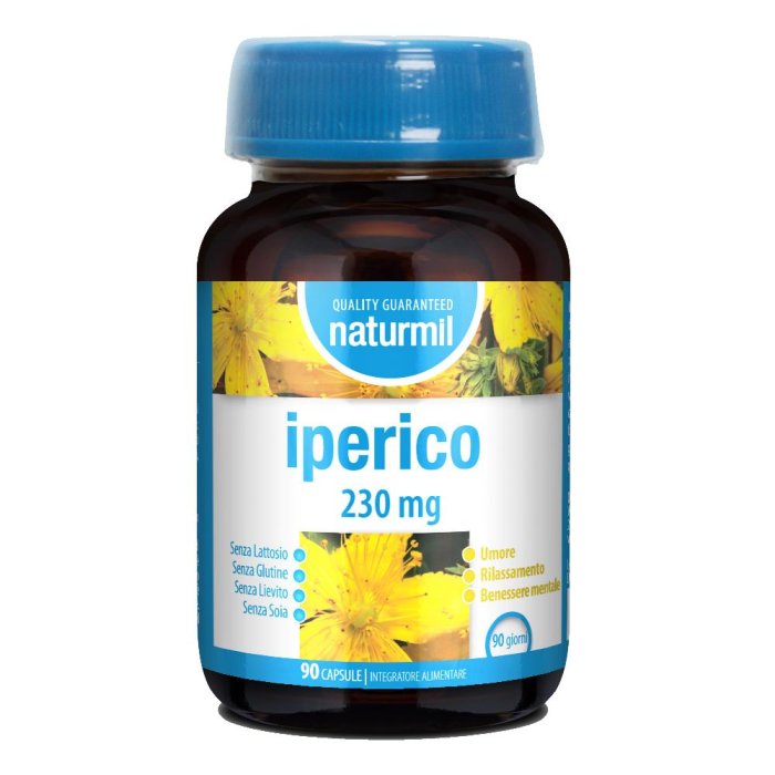 Naturmil Iperico 230 mg 90 capsule - integratore a base di iperico