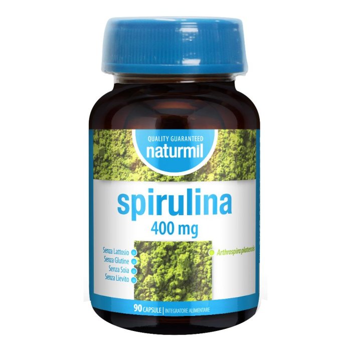 Naturmil Spirulina 90 capsule - integratore a base di spirulina per energia e vitalitÃ 