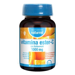 Naturmil Vitamina Ester-C 60 compresse - integratore di vitamina C tamponata ad alto assorbimento
