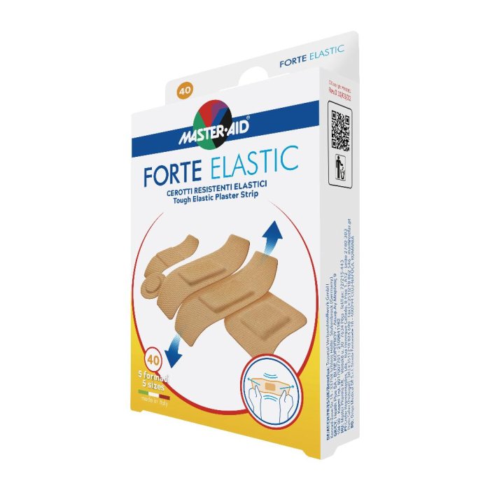Master-Aid Forte Elastic Cerotto Resistente Elastico Vari Formati 40 Pezzi