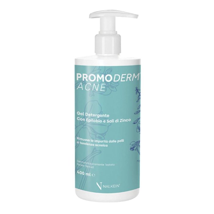 Promoderm Acne Detergente Viso e Corpo 400 ml | Trattamento Quotidiano per Pelle Grassa e Impura