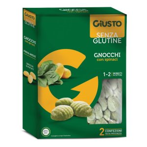 Giusto senza glutine gnocchi agli spinaci 500 g - gnocchi freschi per celiaci