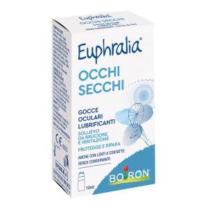 Boiron Euphralia - Occhi Secchi Collirio Gocce Oculari Lubrificanti 10 ml