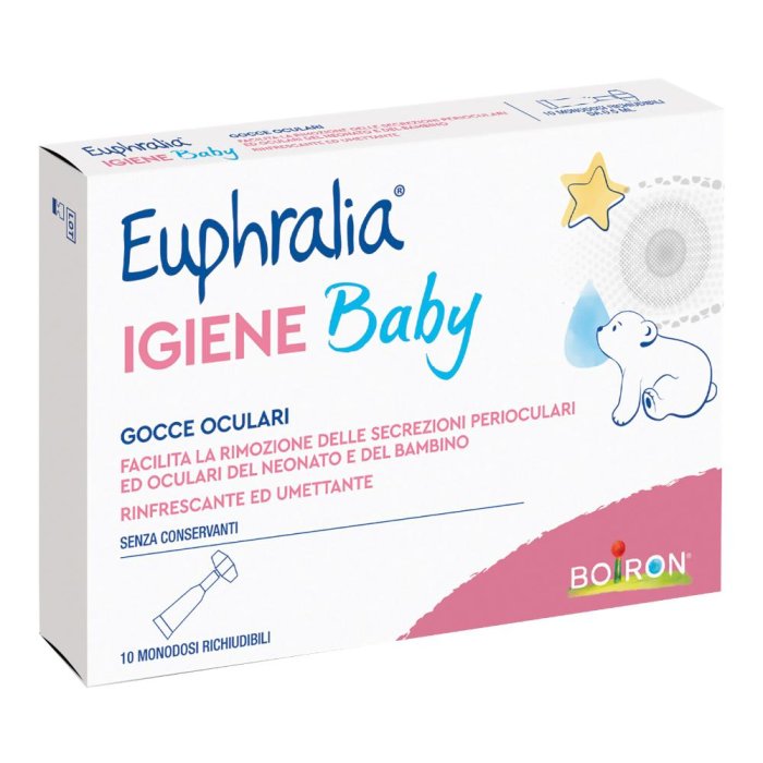 Boiron Euphralia - Igiene Baby Gocce Oculari 10 monodose