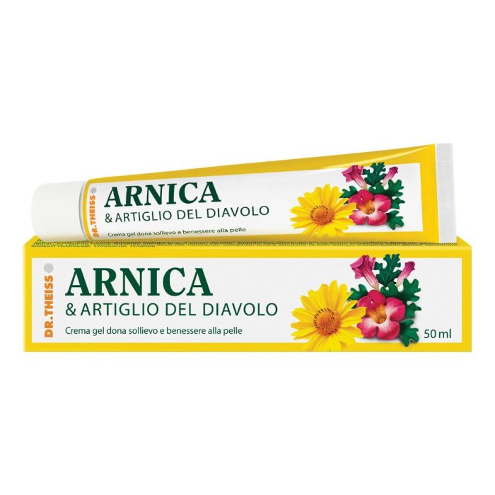 Dr Theiss Arnica e Artiglio Gel 50 ml – Trattamento Naturale per Dolori Muscolari e Articolari