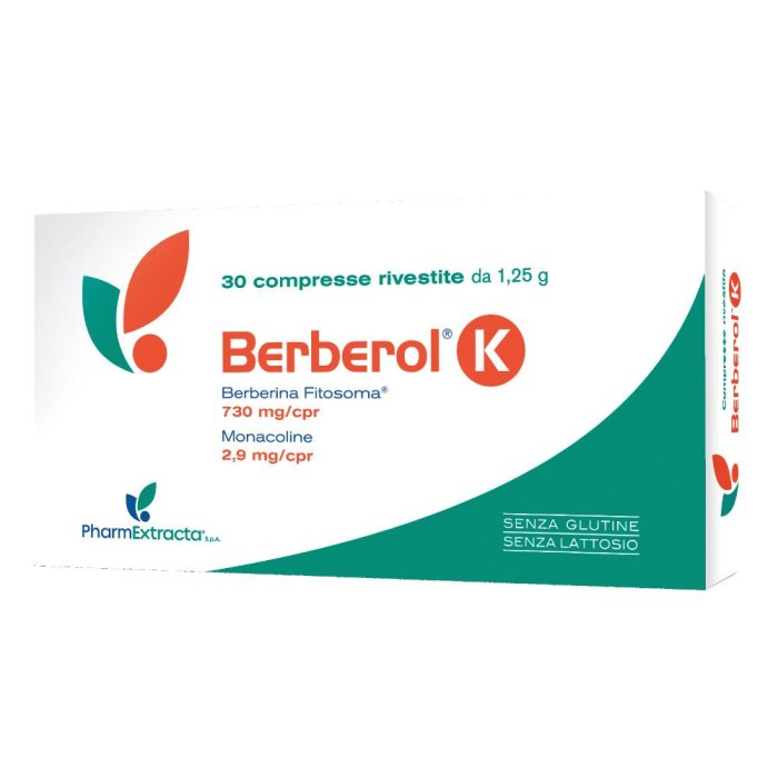 Berberol K 30 compresse integratore alimentare Pharmextracta