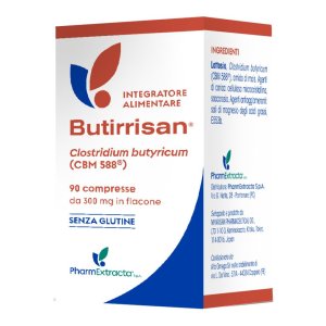 Butirrisan Integratore per la flora batterica 90 Compresse