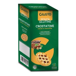 Giusto Senza Glutine Crostatina Cacao Nocciole 4x45g