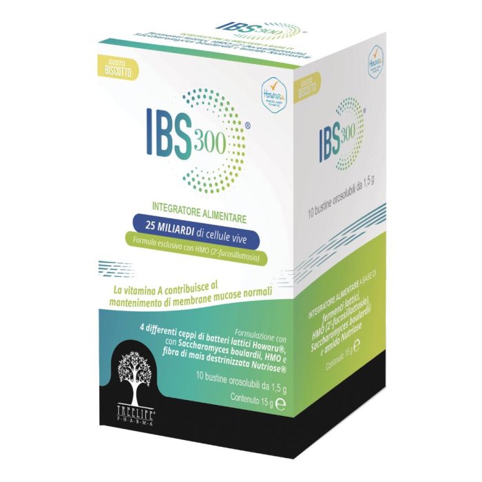 Treelife Pharma Ibs 300 10 Bustine Orosolubili Da 1,5 G