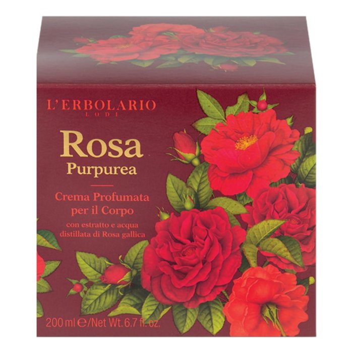 Rosa Purpurea crema corpo 200 ml - crema corpo nutriente profumata