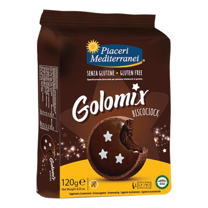 Piaceri Mediterranei Golomix Biscociock 6 Pezzi Da 20 G