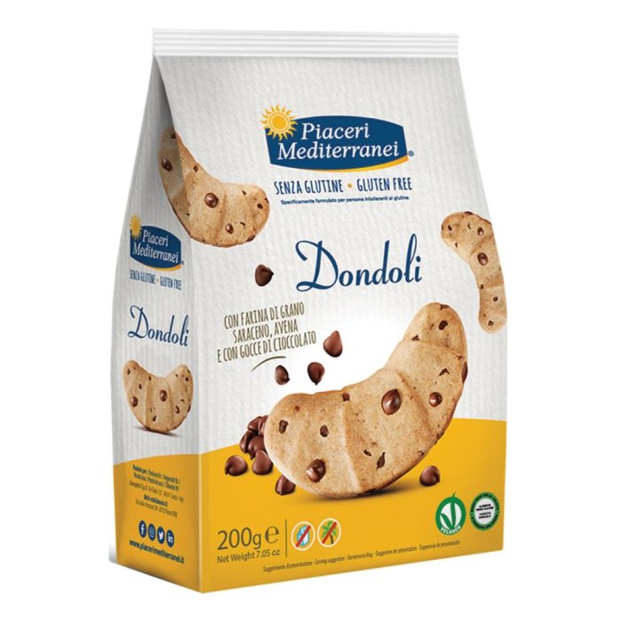 Piaceri Mediterranei Dondoli 200 g Senza Glutine