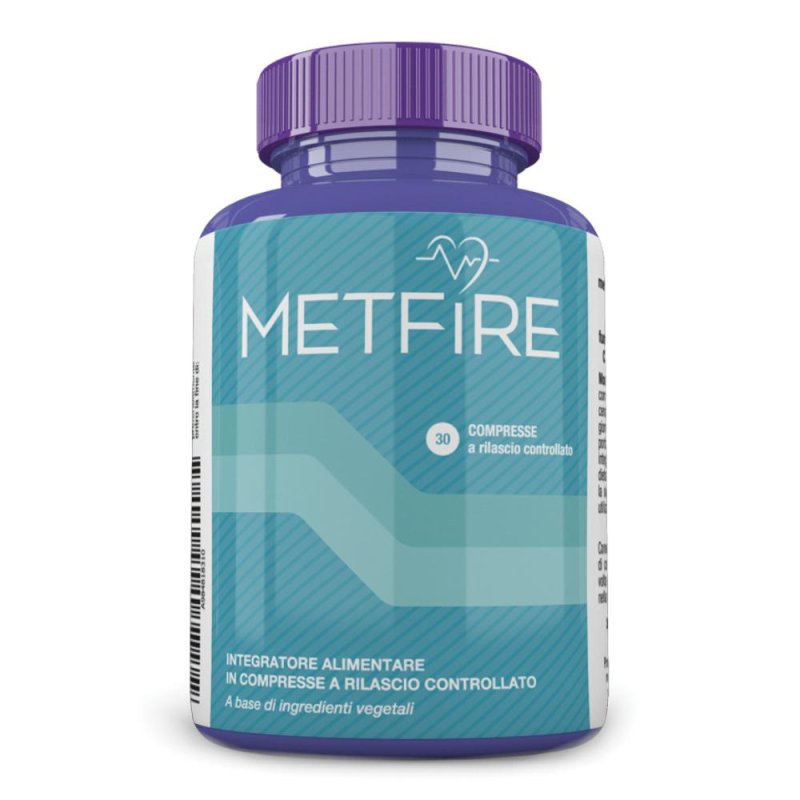 Metfire 30 cpr medicinale in compresse uso orale confezione da 30 compresse rivestite