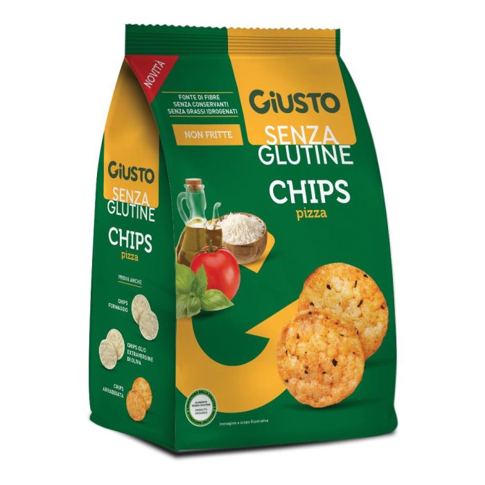 Giusto Senza Glutine Chips Alla Pizza 40g