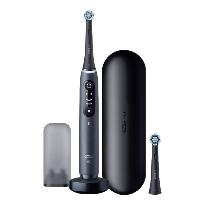 Oral-B iO Series 7 spazzolino elettrico con 2 testine, Bluetooth e intelligenza artificiale