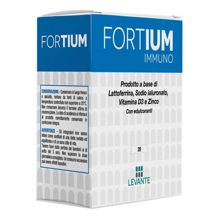 Farto Fortium Immuno Integratore per il sistema immunitario 20 Stick x 1,5 g