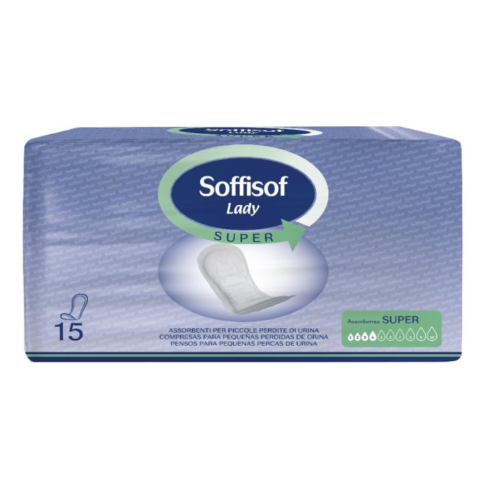 Silc Pannolone Per Incontinenza Soffisof Lady Classic Super 15 Pezzi
