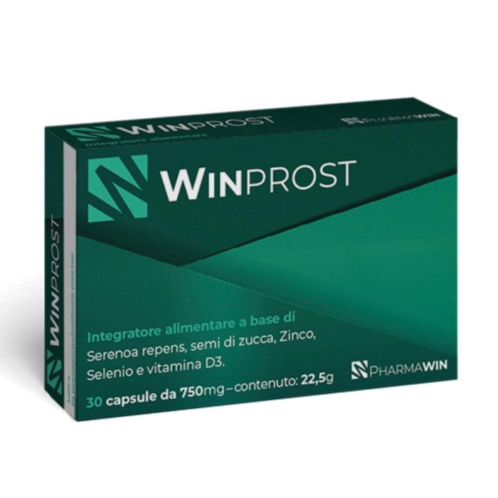 Winprost Integratore Prostata Uomo 30 Capsule per il Benessere Prostatico e delle Vie Urinarie