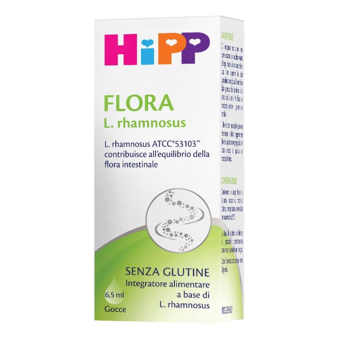 HIPP Flora Integratore Alimentare 6,5 ml - Fermenti Lattici Vivi per l'Equilibrio Intestinale