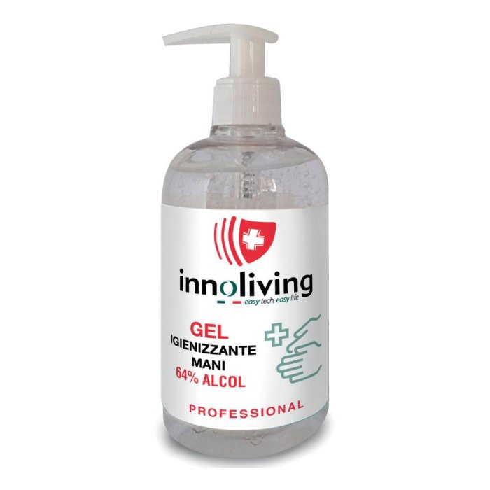 Gel Igienizzante Mani 500 Millilitri con Alcol – Detergente Antibatterico Senza Risciacquo per Igiene Quotidiana
