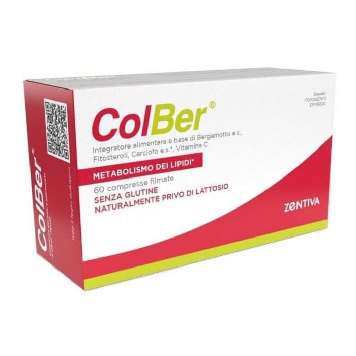 Colber Integratore per Colesterolo e Trigliceridi 60 Compresse per il Controllo dei Lipidi nel Sangue