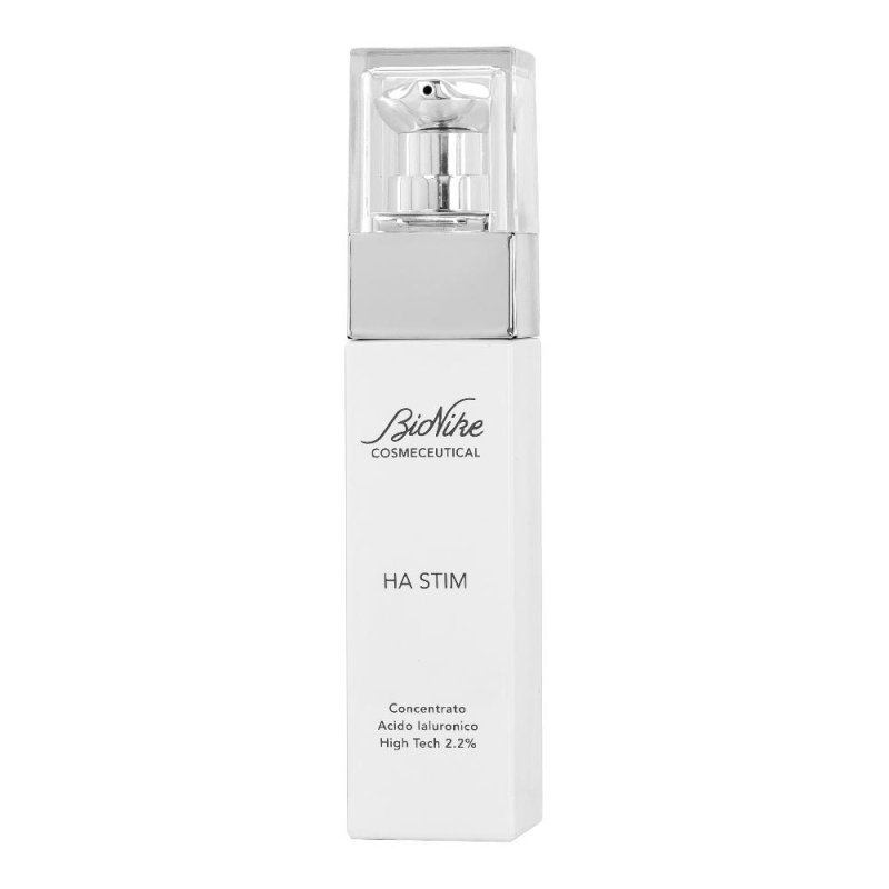 Bionike Cosmeceutical HA Stim Conc Siero Viso Ialuronico Antiage Rimpolpante Idratante Intenso