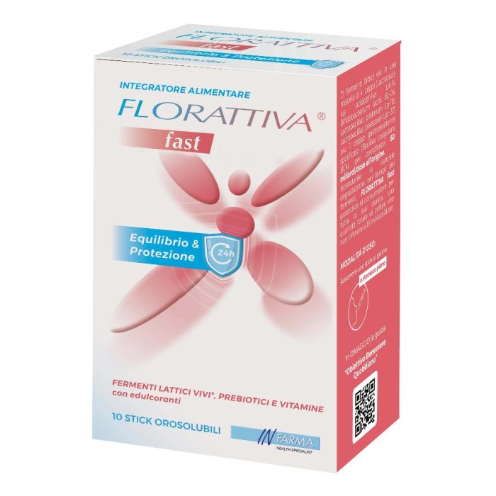 Infarma Florattiva Fast 10 Stick Orosolubili