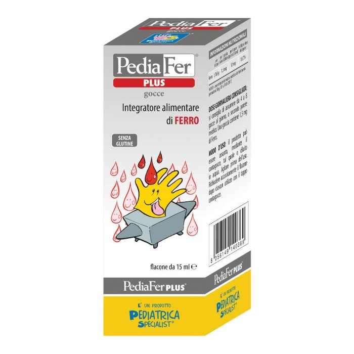 Pediatrica Specialist - PediaFer Plus Integratore di Ferro in Gocce 15ml