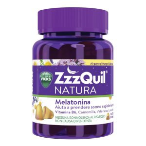 ZzzQuil Natura Mango & Banana 30 Pastiglie Gommose