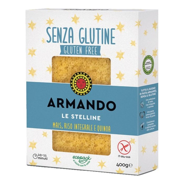 Armando Le Stelline 400 g - pastina di semola formato stelline