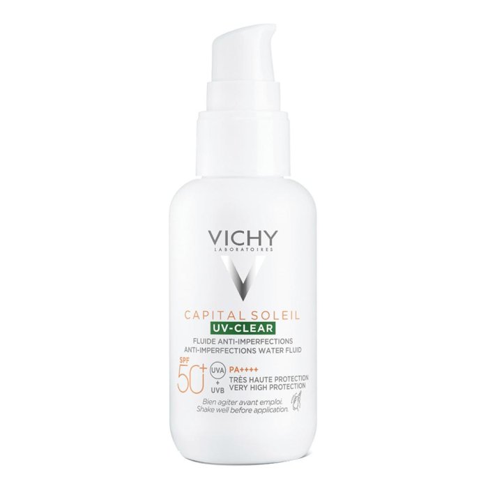 Vichy Capital Soleil UV-Clear Fluido Anti-Imperfezioni 40ml SPF50+